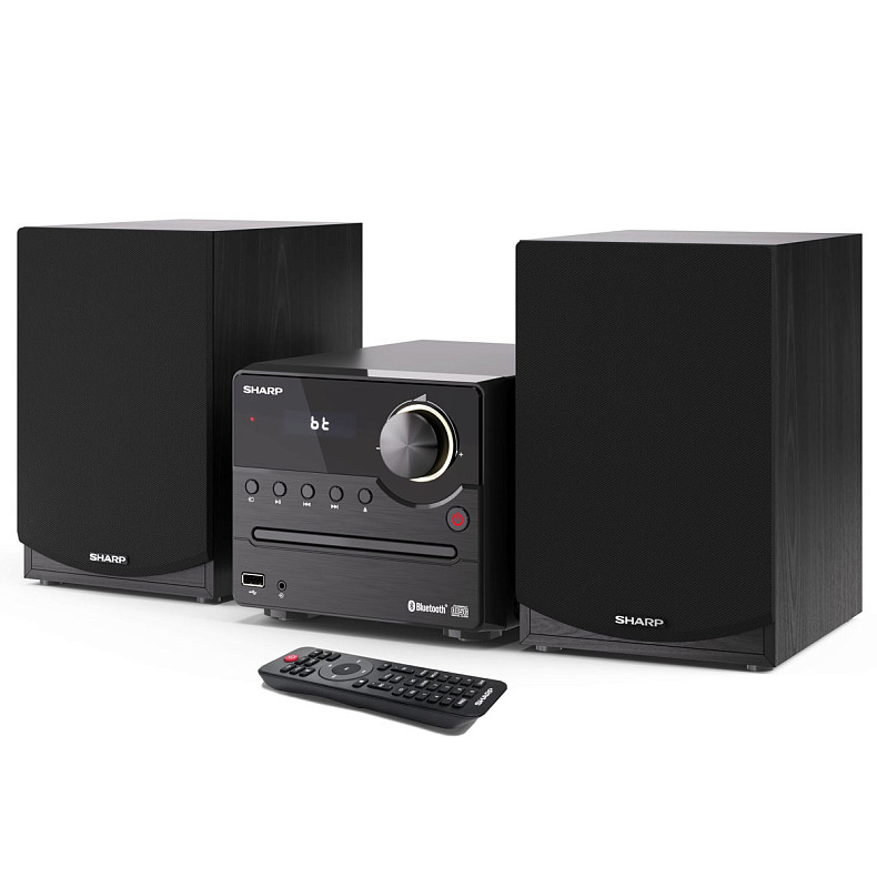 Музыкальный центр Sharp XL-B512(BK) Black