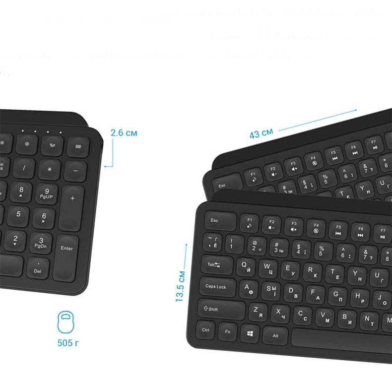 Клавиатура беспроводная OfficePro (SK680)