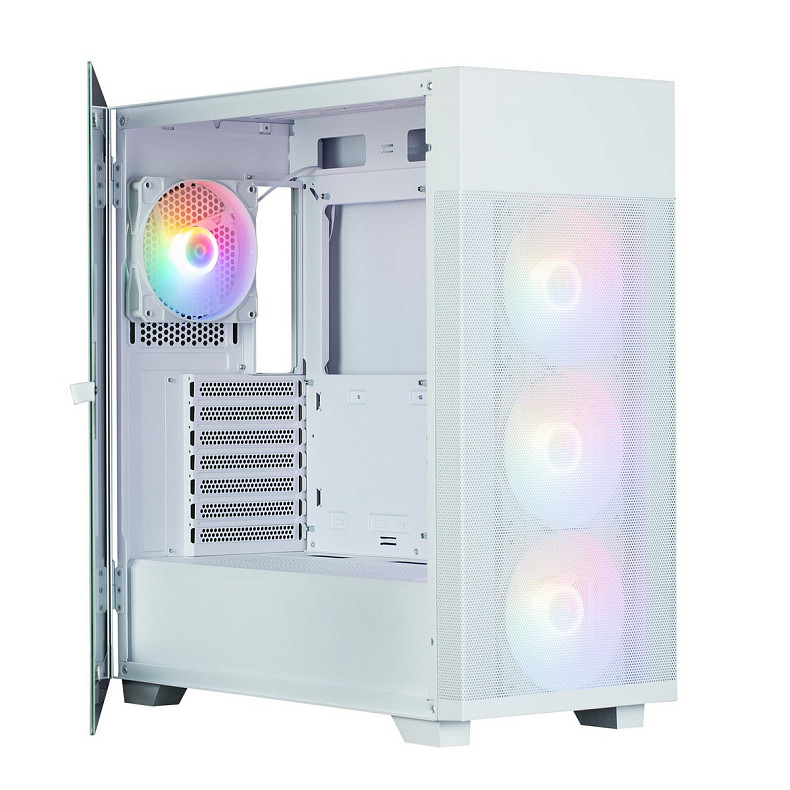 Корпус Zalman S5 Neo без БП, 1xUSB3.1, 1xUSB2.0, 4x120мм FRGB, VGA 390мм, LCS ready, TG Side Panel,