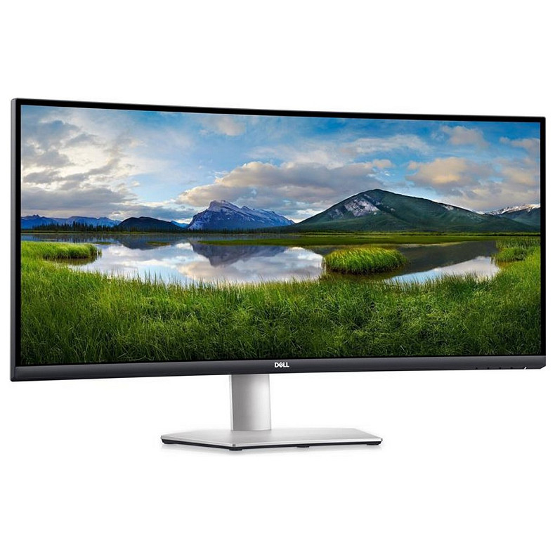 Монитор DELL 34" S3422DW VA Silver Curved (210-AXKZ)