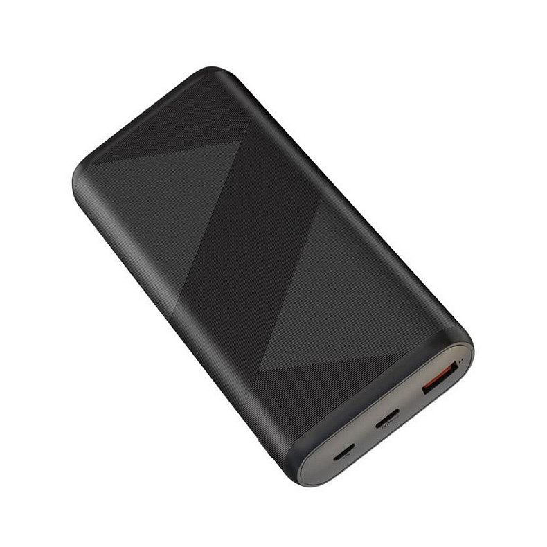 Универсальная мобильная батарея XO PR150 20000mAh PD 20W QC18W Black (1283126567155)