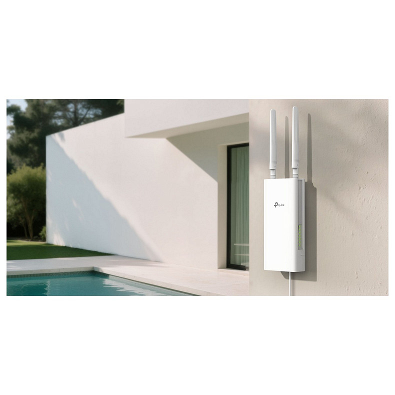 Маршрутизатор TP-LINK Archer MR402 outdoor N300 4G/LTE, 1xFE LAN/WAN, OUTDOOR
