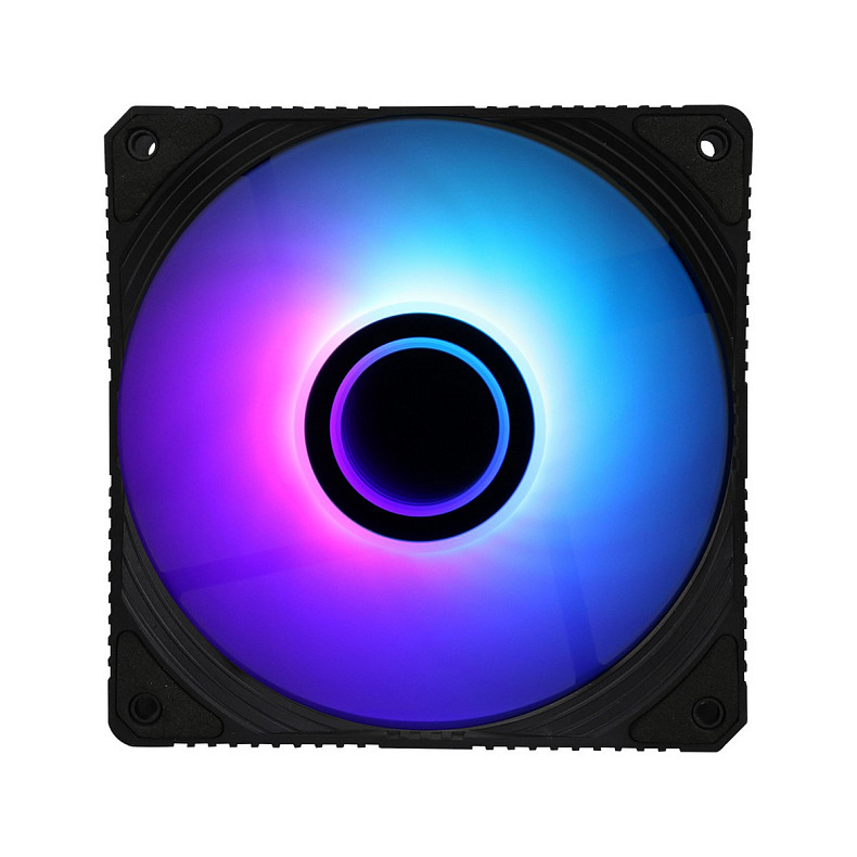 Корпусный вентилятор 2E Gaming Air Cool Infinity ACF120IW-ARGB, 120mm, 1200rpm, 3pin, 3pin+5VAura