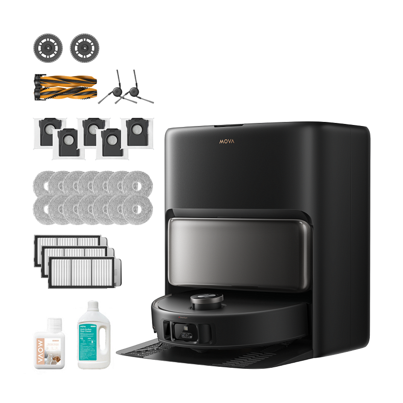 Робот пылесос MOVA V50 Ultra Complete Black EUA