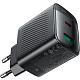 Зарядний пристрій Acefast 2xUSB 45W (USB-C+USB-A) Gan A106 Black