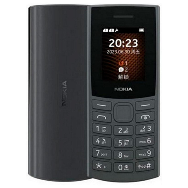 Мобільний телефон Nokia 105 2023 Single Sim Charcoal (no charger)