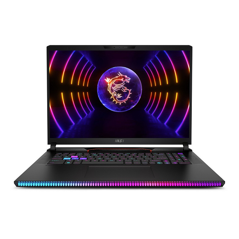 Ноутбук MSI Raider 17" QHD+, Intel i9-13950HX, 64GB, F1TB, NVD4080-12, W11, Black