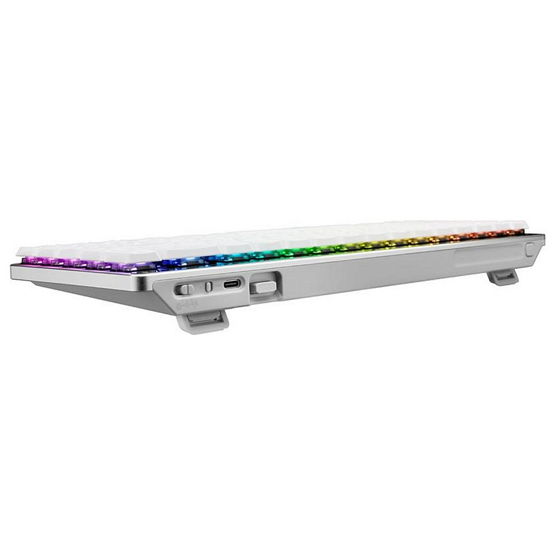 Клавіатура бездротова Asus ROG Falchion RX Low Profile 68key NX RD EN RGB White (90MP03EC-BKUA10)