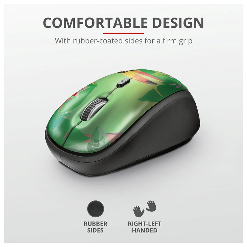 Мышка Trust YVI WIRELESS MOUSE TOUCAN (23389_TRUST)