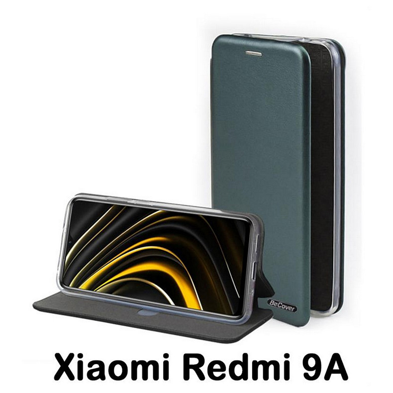 Чохол-книжка BeCover Exclusive для Xiaomi Redmi 9A Dark Green (707946)