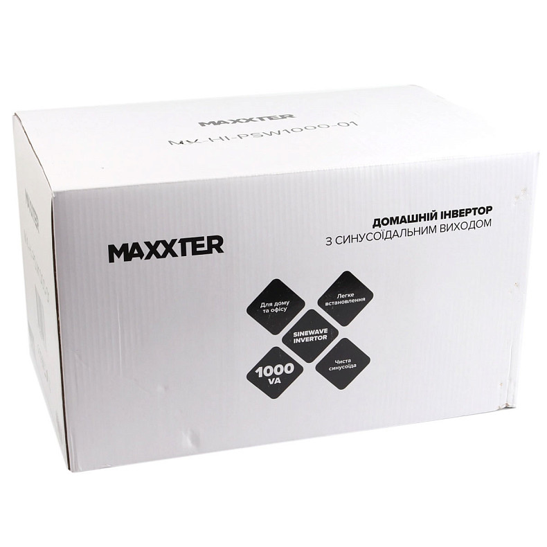 ДБЖ Maxxter 1000 VA MX-HI-PSW1000-01