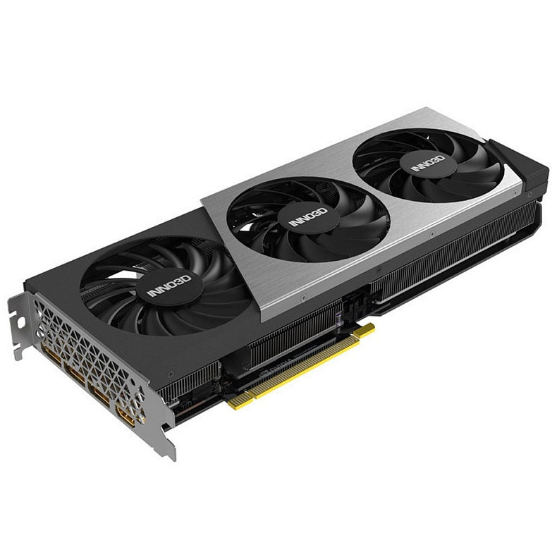 Видеокарта GeForce RTX4070 Inno3D X3 OC, 12GB GDDR6X, 192bit, PCI Express (N40703-126XX-185252L)