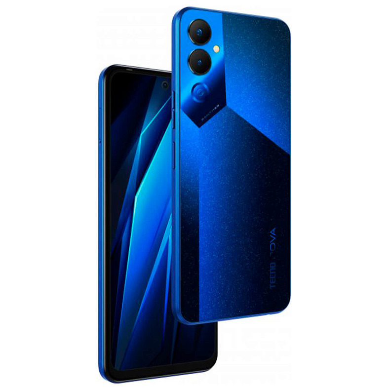 Смартфон Tecno Pova-4 (LG7n) 8/128GB Dual Sim Cryolite Blue (4895180789199)