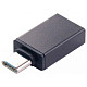 Адаптер Dengos OTG USB-USB Type-C Black (ADP-009)