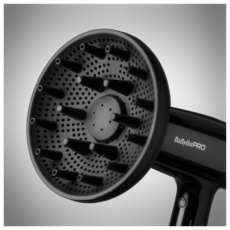 Фен Babyliss Pro Falco Black&Silver BAB8550BE