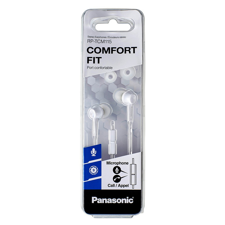 Наушники PANASONIC RP-TCM115GC-W