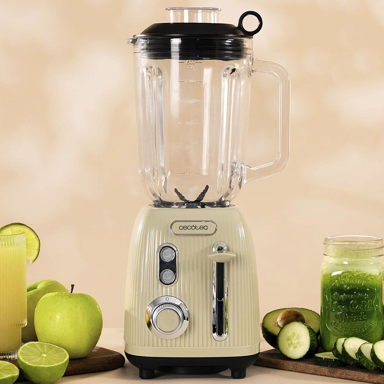 Блендер CECOTEC Power Black Titanium RetroGreen 