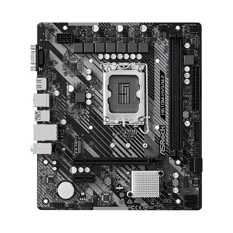 Материнская плата ASRock H610M-HVS/M.2 R2.0 Socket 1700