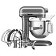 Кухонний комбайн KitchenAid Artisan 6,6 л 5KSM70SHXECU з підйомною чашею, сріблястий