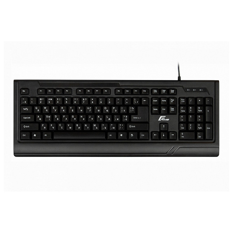 Клавиатура Frime Office Keyboard Black USB (FKBB0123)