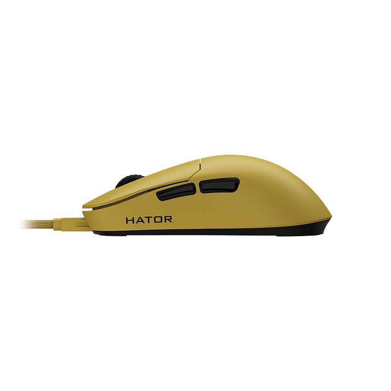 Мышка Hator Quasar Essential Yellow (HTM-402) USB