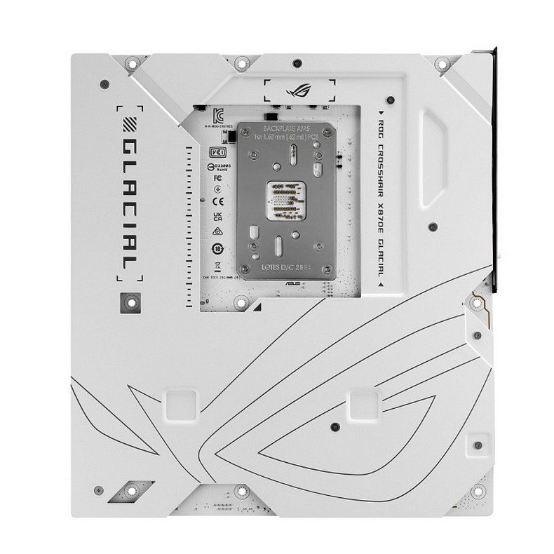 Материнcька плата ASUS ROG CROSSHAIR X870E GLACIAL sAM5 X870E 4xDDR5 M.2 USB Type-C Wi-Fi BT E-ATX б