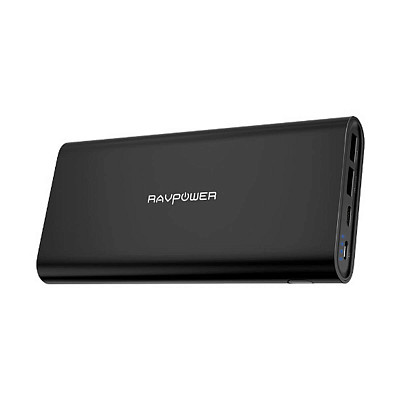 Портативний зарядний пристрiй RAVPower 26800mAh 2017Q4 Upgraded Dual Input Portable Charger (RP-PB067)