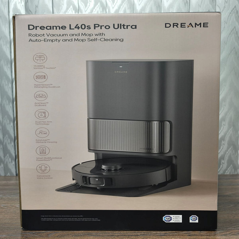 Робот-пилосос миючий Dreame L40s Pro Ultra Black - Уцінка