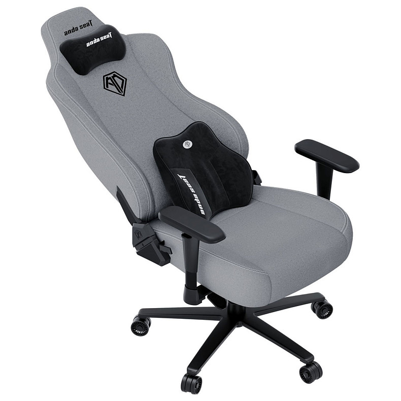 Крісло ігрове Anda Seat Novis Plus Fabric Grey Size XL