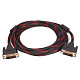 Кабель DVI-D 24M - 24M, 3.0 м, оплетка