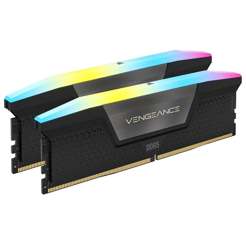 ОЗУ DDR5 2x16GB/6000 Corsair Vengeance RGB Black (CMH32GX5M2E6000C36)