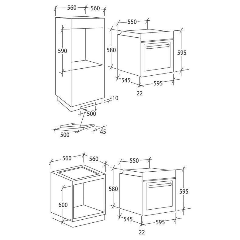 Духова шафа Candy FIDCP N625 L