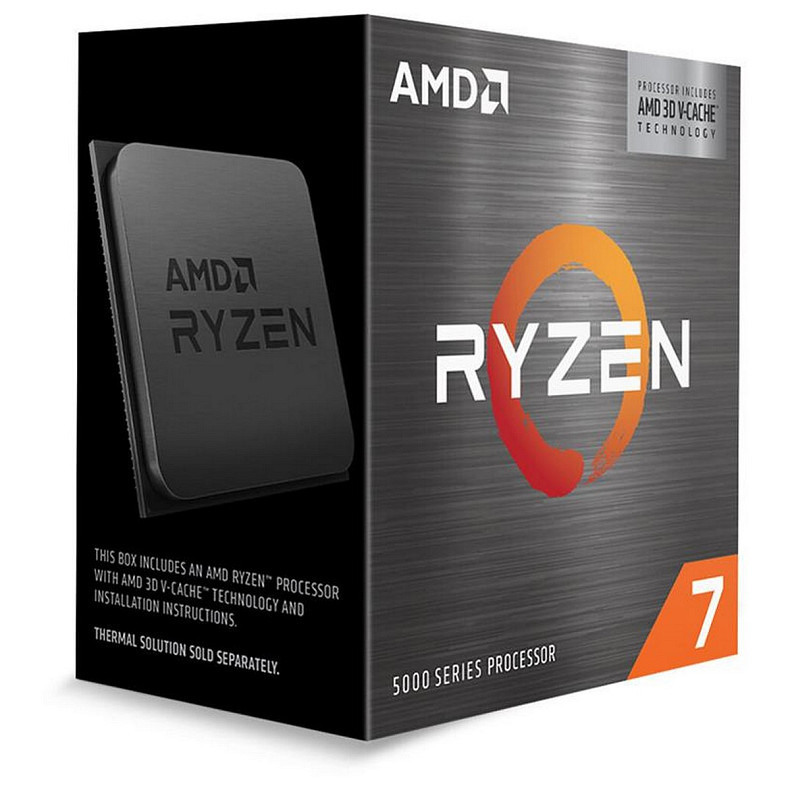 Процессор AMD Ryzen 7 5700X3D (3.0GHz 96MB 105W AM4) Box (100-100001503WOF)