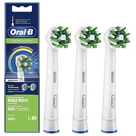 Насадка для електричної зубної щітки Braun Oral-B Cross Action EB50RB CleanMaximiser (3)