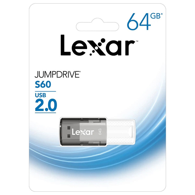 Флешка Lexar S60 USB2 64GB (LJDS060064G-BNBNG)