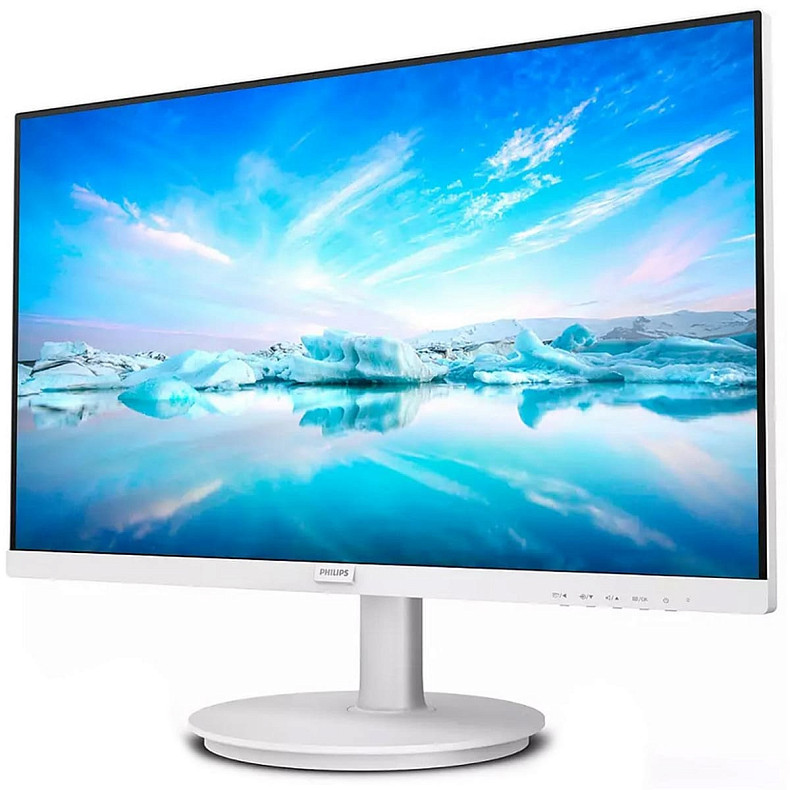 Монітор 27" Philips 271V8AW, IPS, 75Гц, HDMI, USB-hub, кол, білий