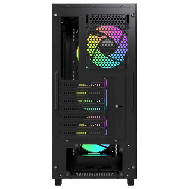 Корпус Ocypus GAMMA C60 W/O PSU, BK ARGB ATX (GAMMA-C60-BKG400XX-GL)