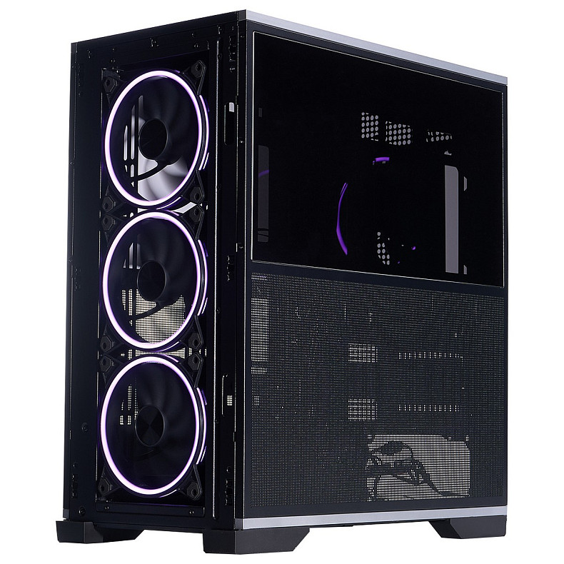 Корпус 1stPlayer IF8-BK-4FO7-14 Black