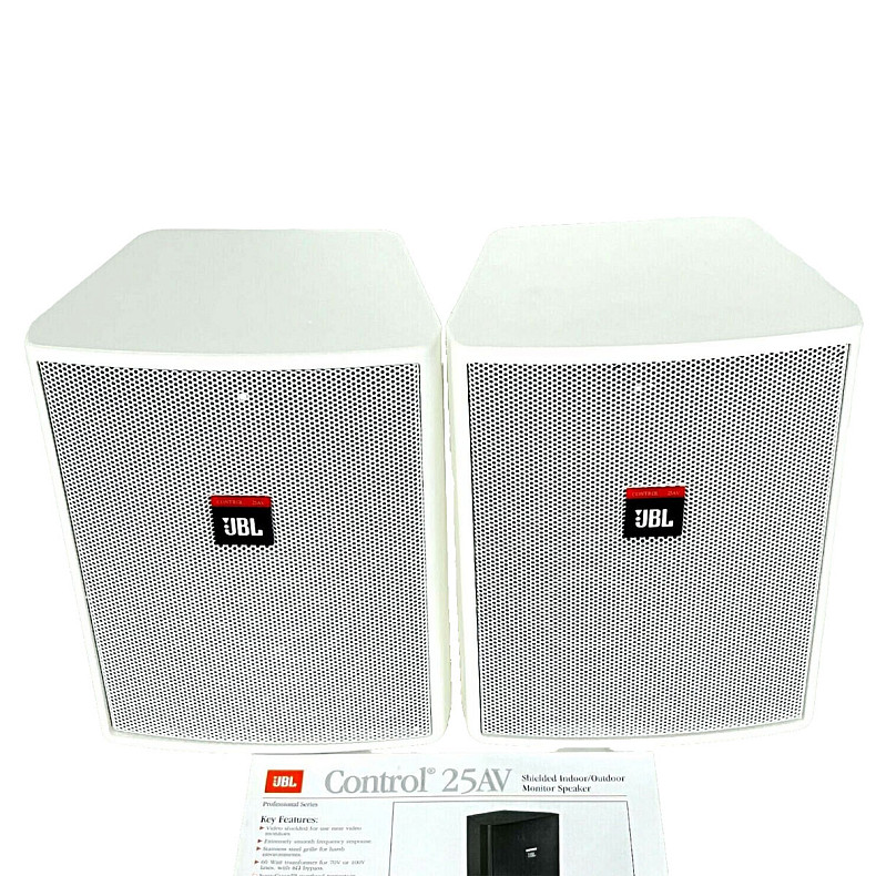 Акустика JBL Control 25AV-WH (1 шт) (CONTROL 25AV-WH)