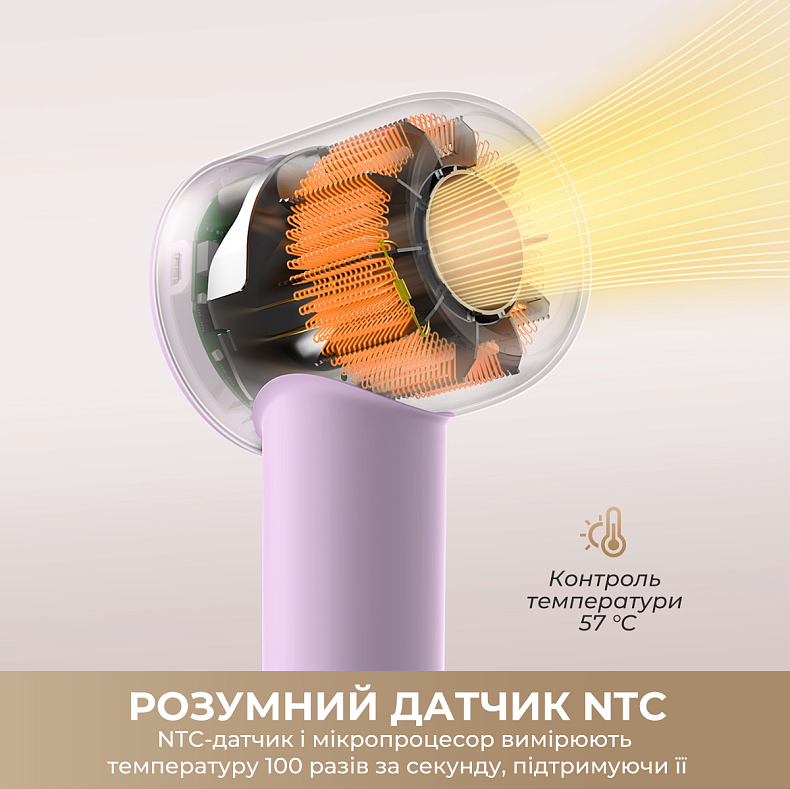 Фен Dreame Hair Dryer Gleam Grey (AHD12A-GR)