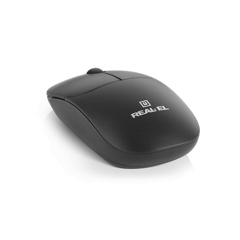 Миша бездротова REAL-EL RM-311 W Black
