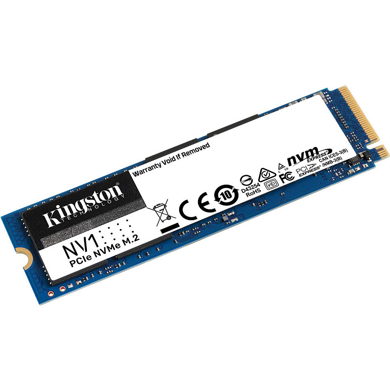 SSD 500GB M.2 NVMe Kingston NV1 M.2 2280 PCIe Gen3.0 x4 3D TLC (SNVS/500G)