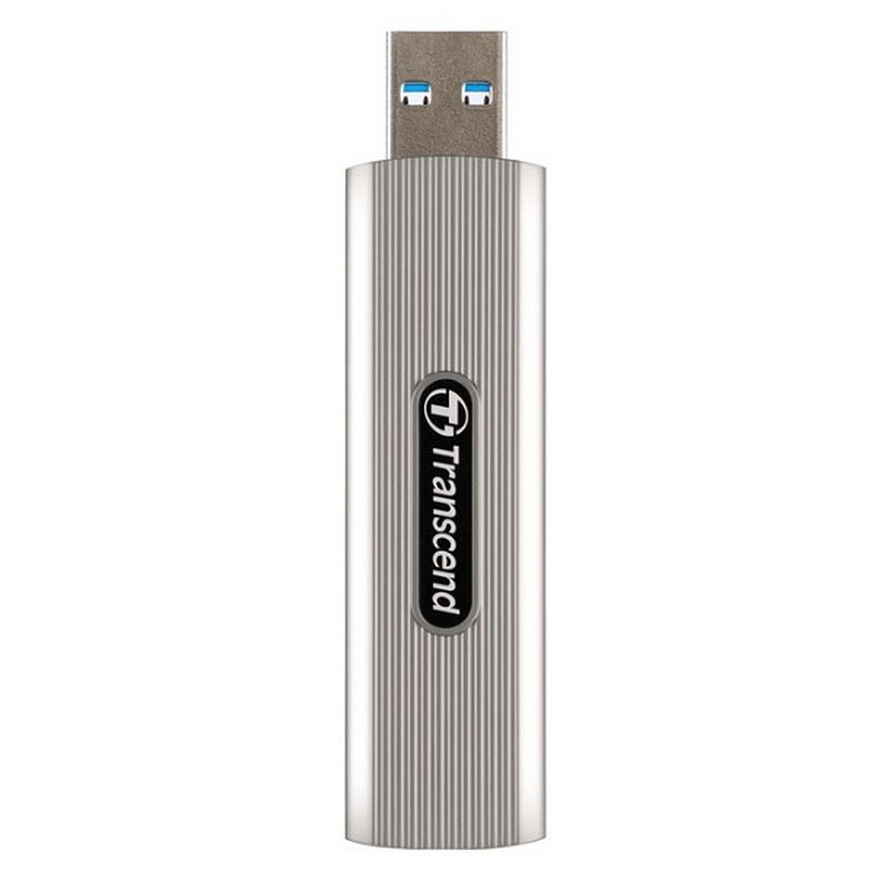 SSD зовнішній Transcend 1TB ESD320A, USB 10Gbps, Type-A, Silver
