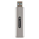 SSD зовнішній Transcend 1TB ESD320A, USB 10Gbps, Type-A, Silver