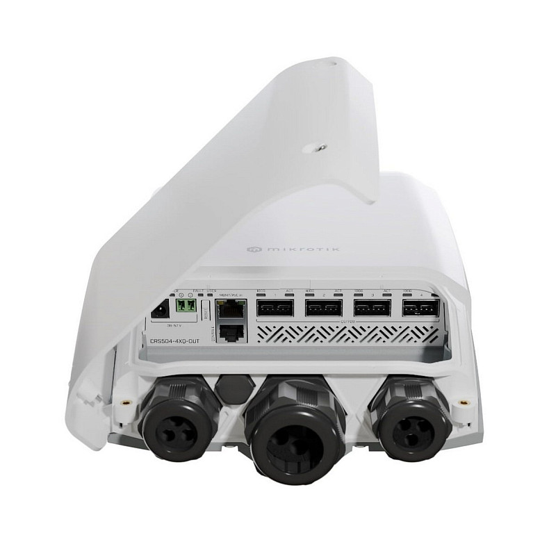 Коммутатор MikroTik Cloud Router Switch CRS504-4XQ-OUT