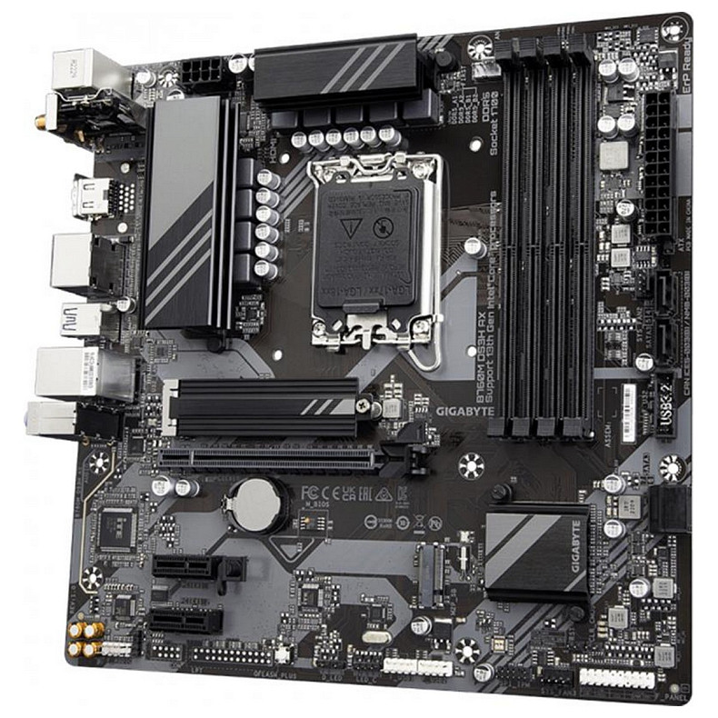 Материнская плата Gigabyte B760M DS3H AX Socket 1700