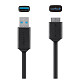 Кабель Belkin USB 3.0 - MicroUSB 3.0 (5Gbps) 0.9 м Black (F3U166bt03-BLK)