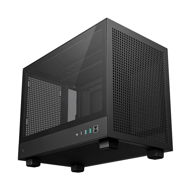 Корпус DeepCool CH160 Black (R-CH160-BKNGI0-G-1) без БП