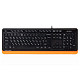 Клавіатура A4Tech FK10 Black/Orange USB