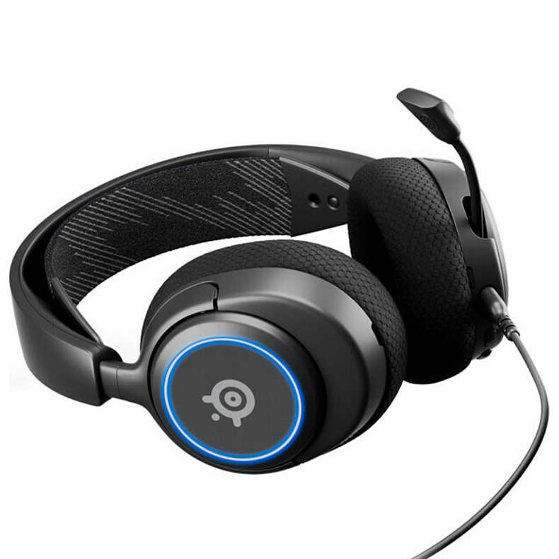 Гарнітура STEELSERIES Arctis Nova 3, black (61631)